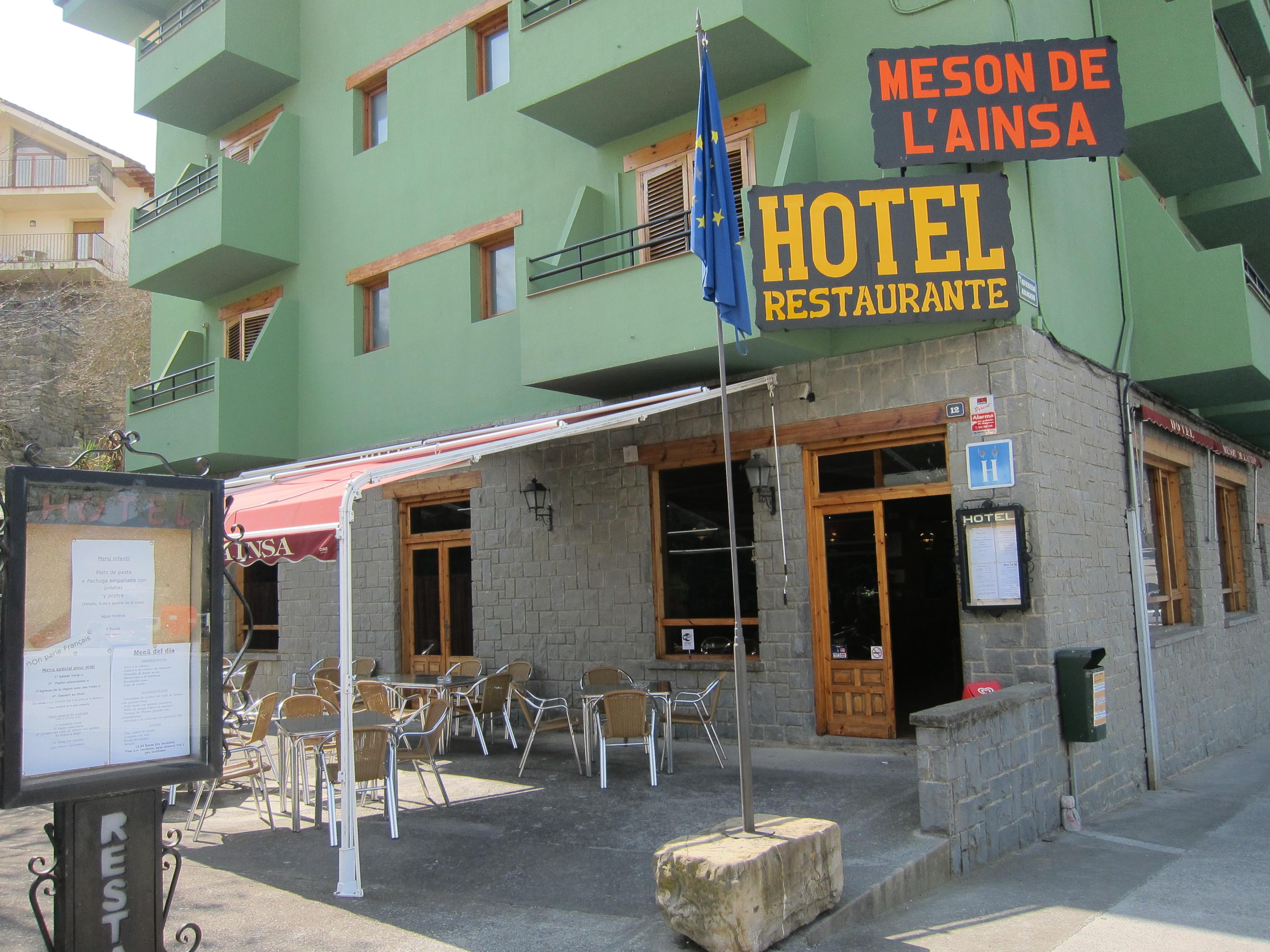 Hotel Meson De L'Aínsa Екстериор снимка